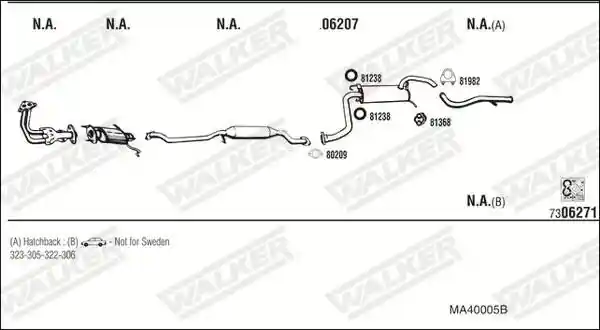 WALKER MA40005B