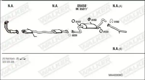 WALKER MA40008C