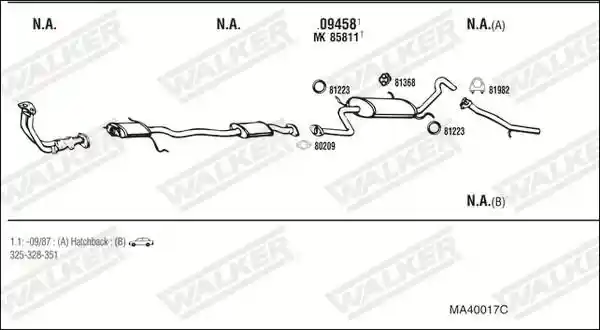 WALKER MA40017C
