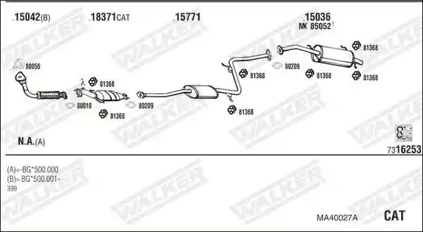 WALKER MA40027A