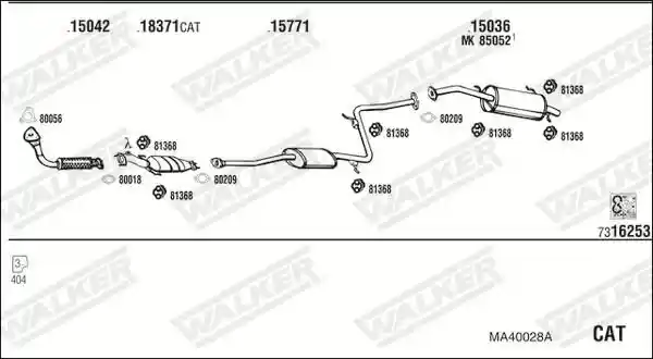 WALKER MA40028A