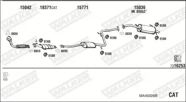 WALKER MA40028B