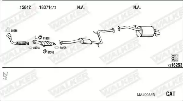 WALKER MA40035B