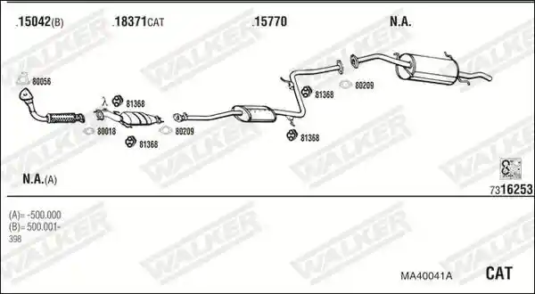 WALKER MA40041A