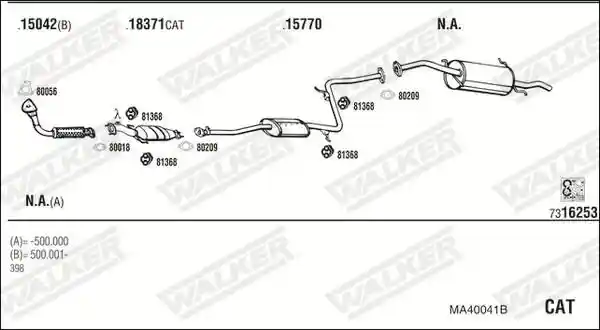 WALKER MA40041B