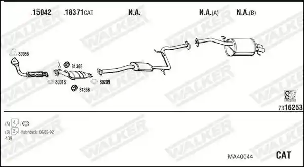 WALKER MA40044