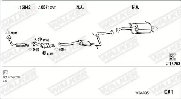 WALKER MA40051