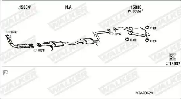 WALKER MA40062A