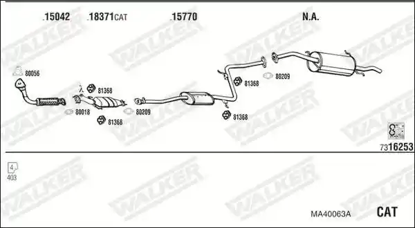 WALKER MA40063A
