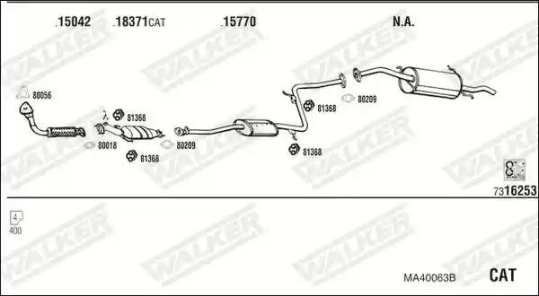 WALKER MA40063B