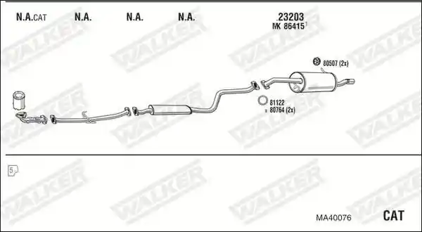 WALKER MA40076