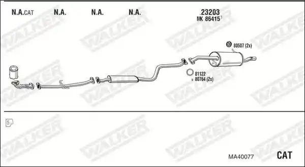WALKER MA40077