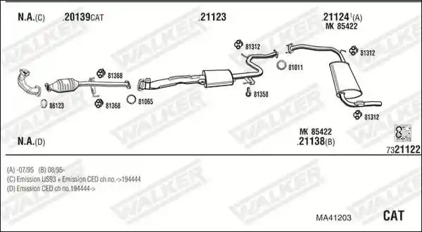 WALKER MA41203
