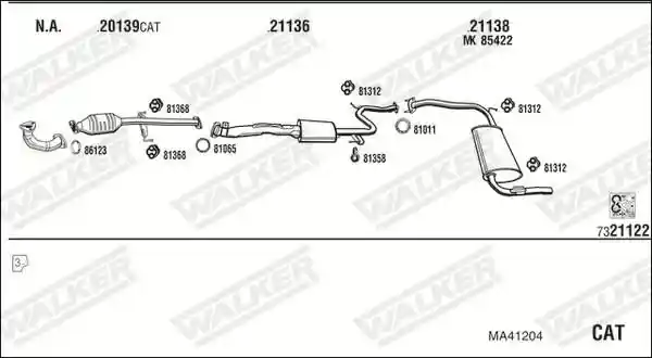 WALKER MA41204