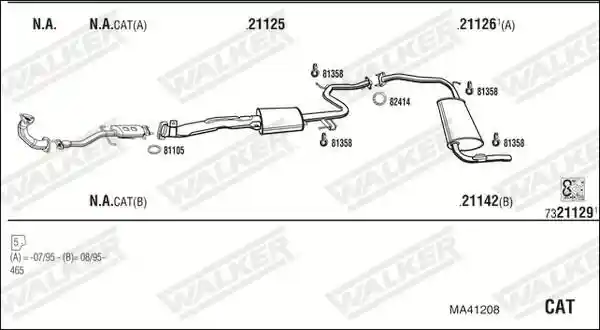 WALKER MA41208