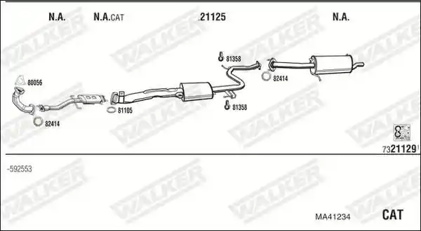 WALKER MA41234