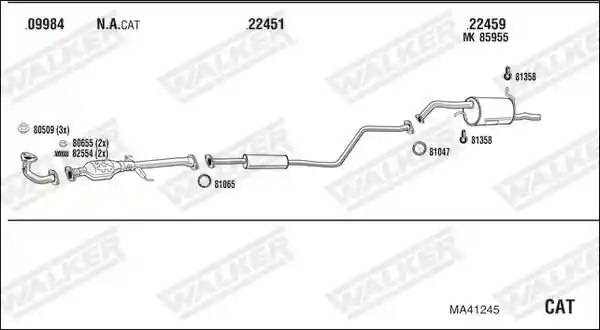 WALKER MA41245 WALKER MA41245