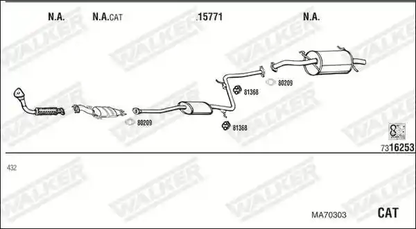 WALKER MA70303