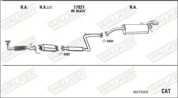 WALKER MA75002