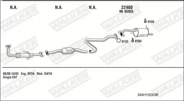 WALKER MAH10263B