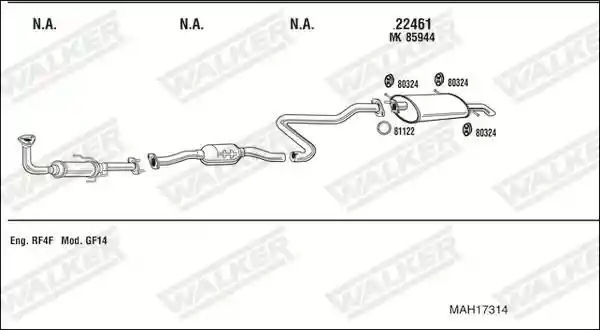 WALKER MAH17314