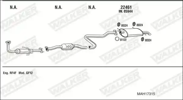 WALKER MAH17315