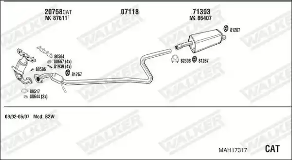 WALKER MAH17317