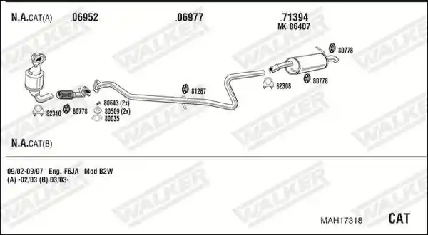WALKER MAH17318