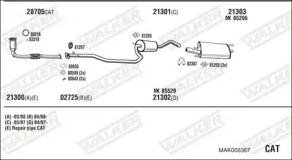 WALKER MAK005367