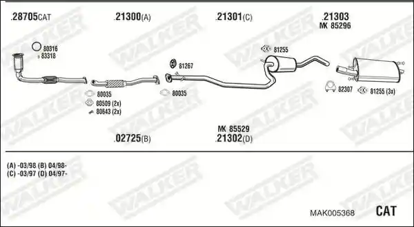 WALKER MAK005368