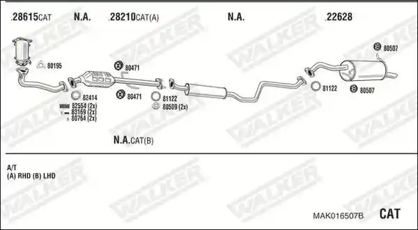 WALKER MAK016507B