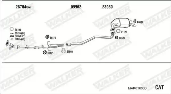 WALKER MAK016680