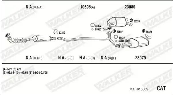 WALKER MAK016682