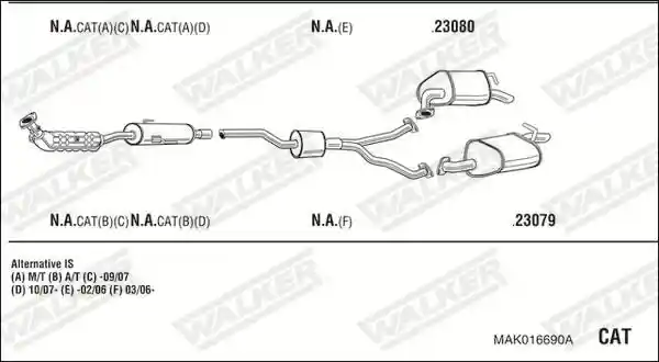 WALKER MAK016690A