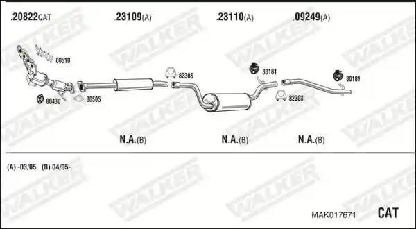 WALKER MAK017671