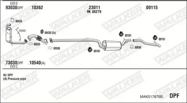 WALKER MAK017875B