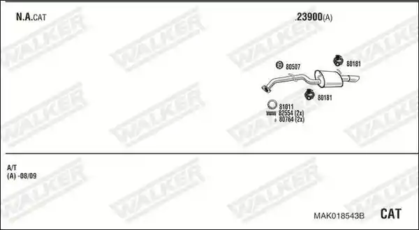 WALKER MAK018543B