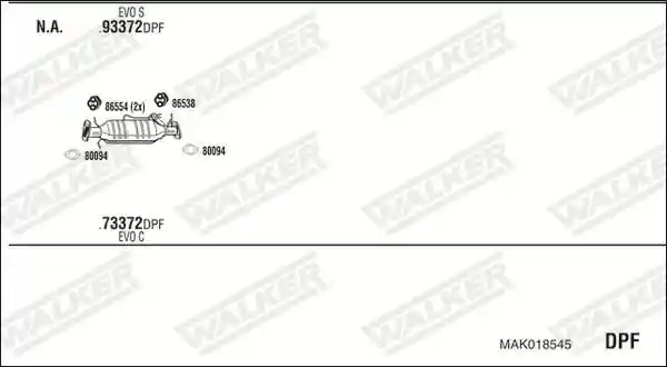 WALKER MAK018545