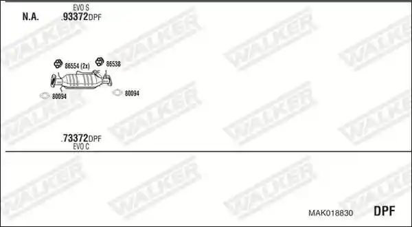 WALKER MAK018830