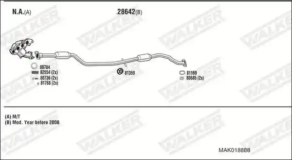 WALKER MAK018888