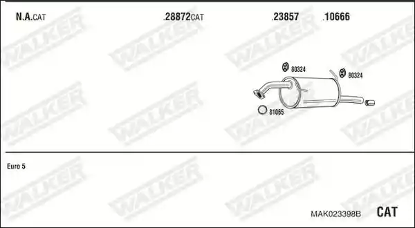 WALKER MAK023398B
