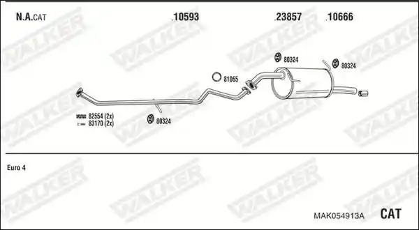 WALKER MAK054913A