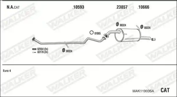 WALKER MAK119035A