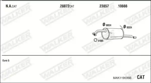 WALKER MAK119035B