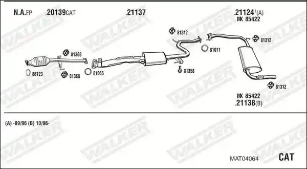 WALKER MAT04064