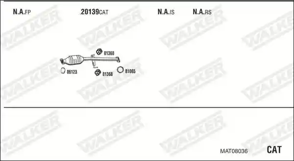 WALKER MAT08036