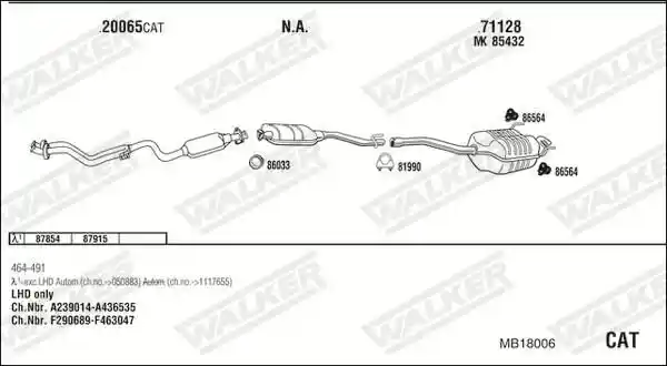WALKER MB18006