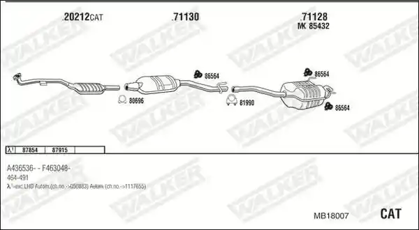 WALKER MB18007
