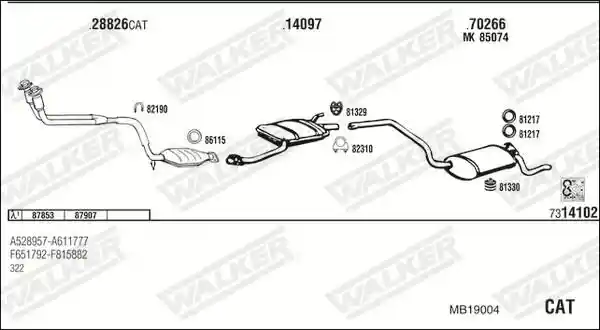 WALKER MB19004