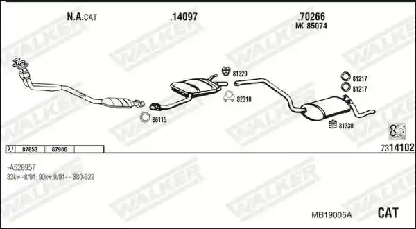 WALKER MB19005A